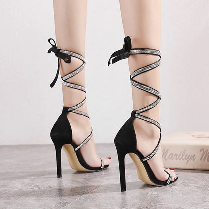 GLADIATOR SANDALS HEELS