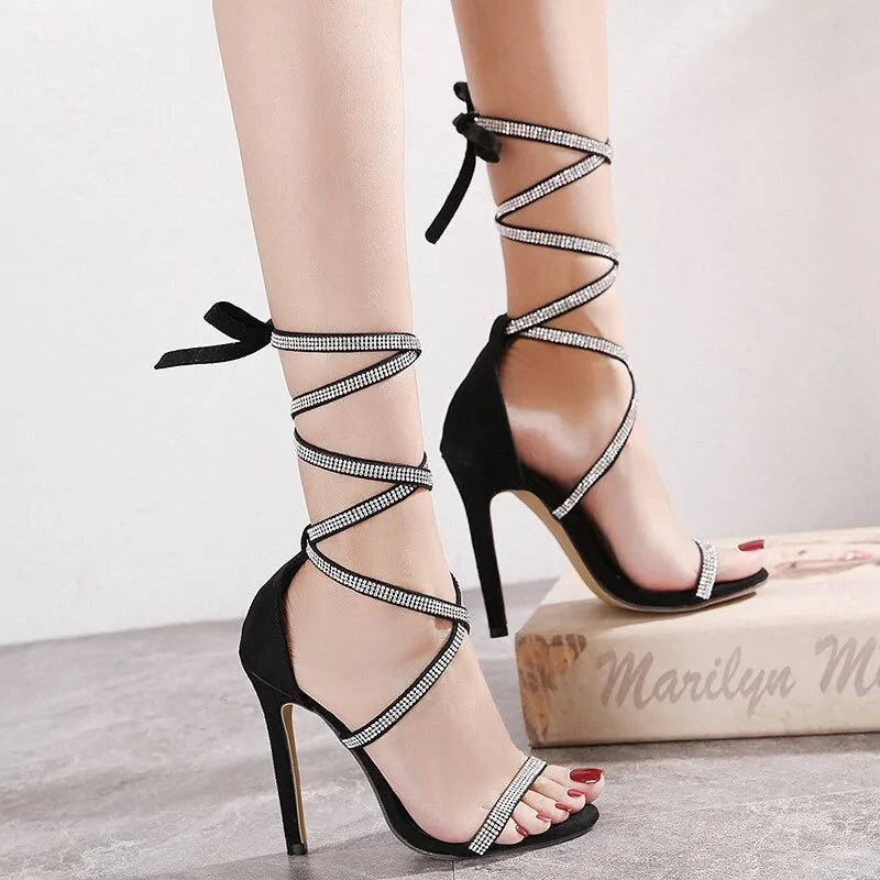 GLADIATOR SANDALS HEELS