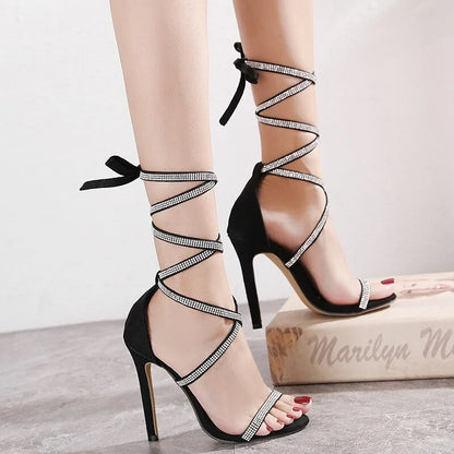 GLADIATOR SANDALS HEELS